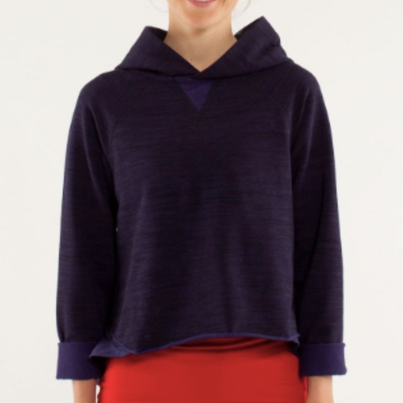 Lululemon Pull Me Over Purple Hoodie - Picture 1 of 8